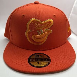 Baltimore Orioles New Era 59Fifty Men’s Fitted Hat Size 7 1/4